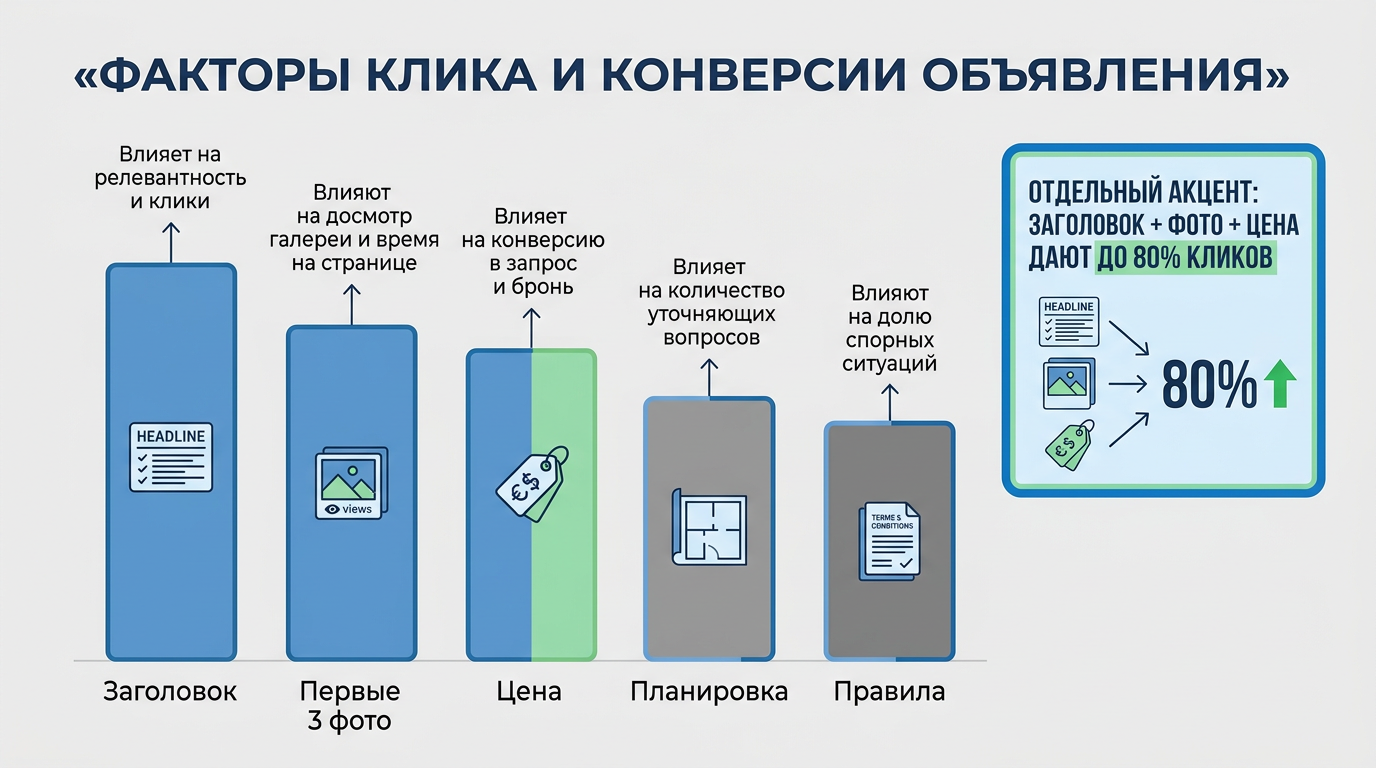 Факторы клика и конверсия объявлений